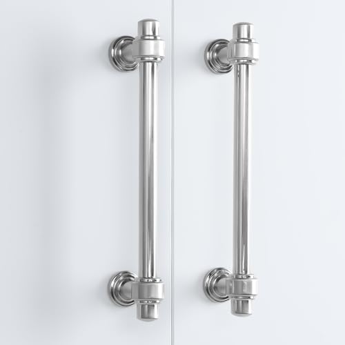 10 Pack Brushed Nickel Cabinet Pulls 5 Inch(128mm) Kitchen Cabinet Handles Cabinet Hardware for Drawer Pulls - color: Brushed Nickel, size: 5" Hole Center(128mm)