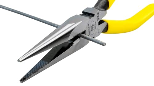 Tsunoda RP-200, Precision 8-Inch Long Nose Pliers, High-Accuracy Tip Alignment, Made in Japan - size: 8-Inch w/o Spring