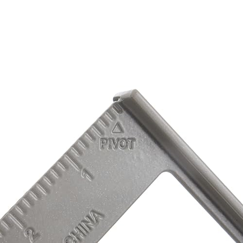 BLACK CANYON 7 Inch Rafter Angle Square, Aluminum - size: 7"