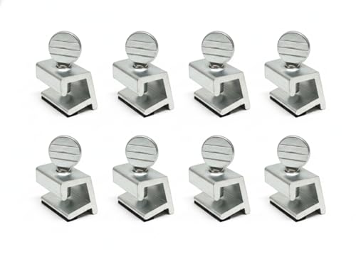 8 Pack Sliding Window Locks – Adjustable Aluminum Alloy Security Locks for Sliding Windows & Doors, No-Drill Safety Stoppers for Home, Child & Pet Protection
