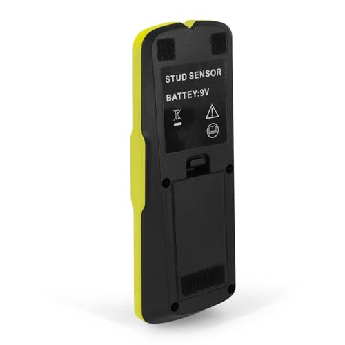 Stud Finder, Wall Wood Detector, Joist Sensor, Handheld Finder with LED, for Studs, Wood, Drywall, Plywood, 3/4in Depth, Easy Use, Marking Notch,Crafted from Quality - color: Yellow