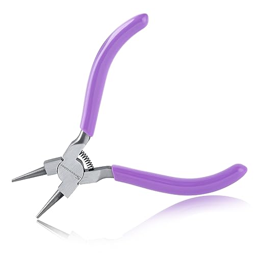 SPEEDWOX Mini Round Nose Pliers for Jewelry Making - Wire Looping & Bending Pliers - style: Round Nose Pliers