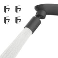 Hibbent 4-Mode Faucet Aerator, Faucet Sprayer Attachment, Matte Black - color: Matte Black, style: Four Modes