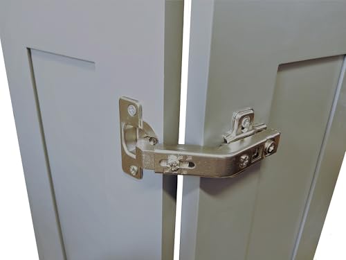 Lazy Susan Cabinet Hinges 2 Pack, 135° Corner Cabinet Door Hinges for Folding Doors, Stainless Steel Kitchen Cabinet Hardware (Non Soft Close) - size: 135 degrees
