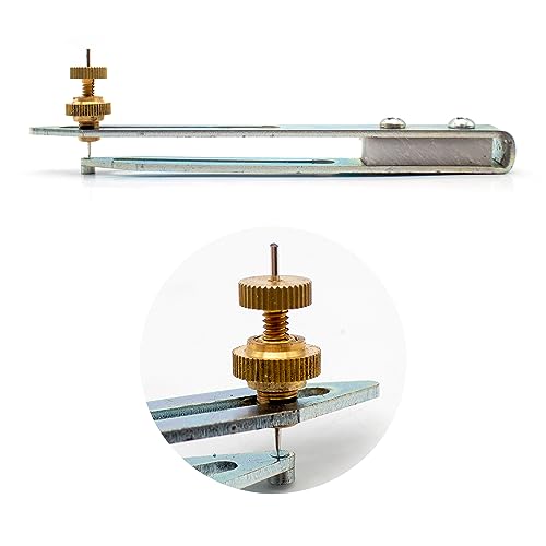 iDili Vinyl Flooring Scribe Tool, JN683 Recess Scriber for PVC LVP Plank Installation, Flooring Compass Contour Gauge for Cutting Around Walls, Moldings & Obstacles