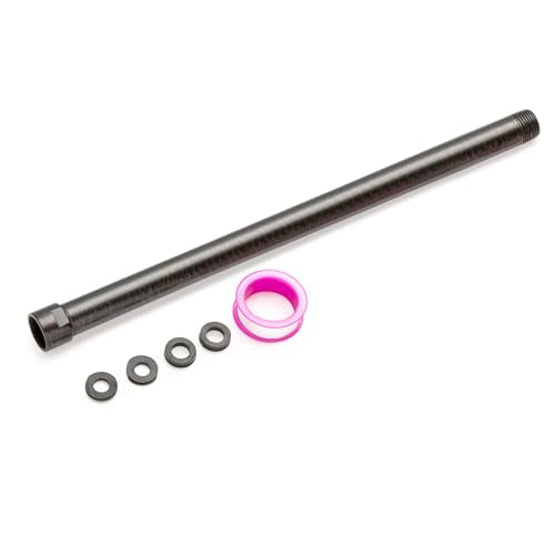 OFFO Shower Head Extension Arm 16 in, Oil Rubbed Bronze Shower Arm Extension Shower Head Extender Made of 305 Stainless Steel Shower Pipe Extension - color: Oil Rubbed Bronze, style: 16 in