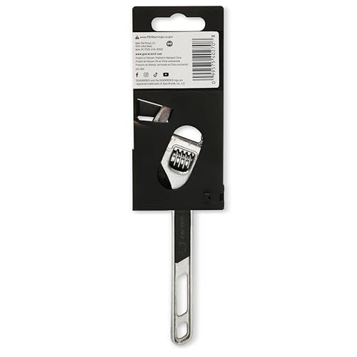 GEARWRENCH 6" Chrome Adjustable Wrench | 89751 - style: 6-inch