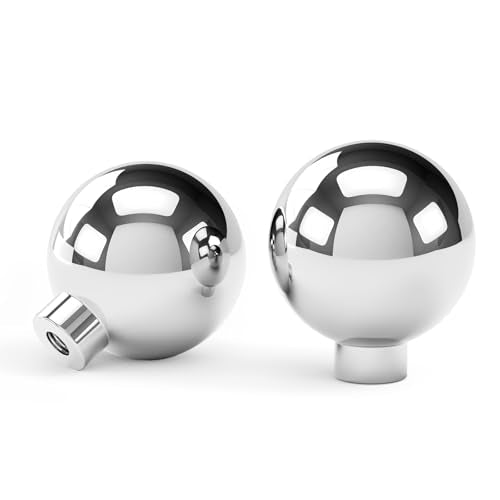 Goldenwarm 10 Pack Chrome Cabinet Knobs Kitchen Knobs for Cabinets - color: Polished Chrome