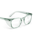 Stoggles Square Z87.1 Certified Polycarbonate Safety Glasses, Anti-Fog - color: Moss, size: Medium