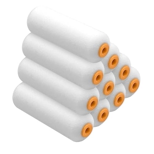 King Origin Foam Paint Roller, 10 Pack, 4 Inch High Density Roller - size: 10 PCS, 4"