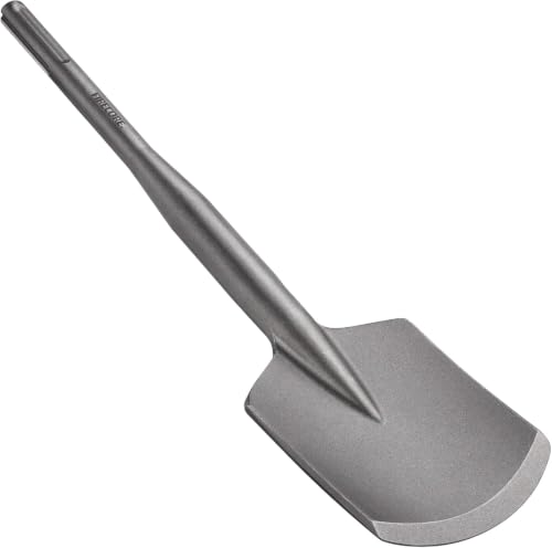 Firecore 4-1/2" x 17" SDS Max Clay Spade Bit for Landscaping and Gardening