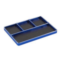 Universal CNC Aluminium RC Magnetic Screw Tray Magnetic Parts Tray Magnet Screws Holder Plate Organizer Parts Tray Nut Gasket Tool Tray for Sockets, Bolts, Pins, Phones, RC Car Boat Plane (Blue) - color: 3.blue