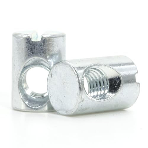 ReplacementScrews Cross Dowel Barrel Nuts Compatible with IKEA Part 100514 (SUNDVIK, MYDAL, HASSELVIKA) (Pack of 8)