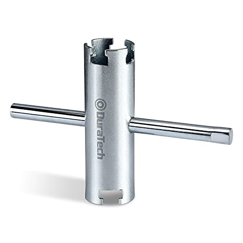 DURATECH Basket Strainer Wrench, 1/2" & 3/8 " - size: Sink Strainer Double End Wrench