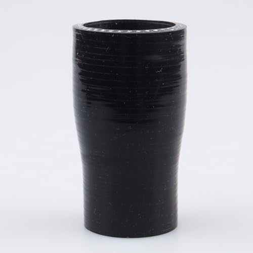 AC PERFORMANCE ID 1.35" to 1-1/8" Straight Silicone Hose Reducer Black - color: Black, size: ID 1.35" to 1-1/8" (35mm to 28mm)