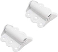 Litepak Screen Door Hinge Professional Grade Hardware Self-Closing Easy Install (2 Pack, White) - color: White, size: 2 Pack