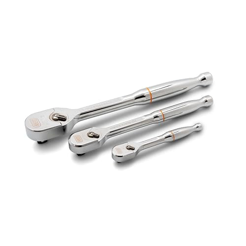 GEARWRENCH 3 Piece 1/4", 3/8" and 1/2" Drive 120XP Ratchet Set | 81206XP - style: Standard
