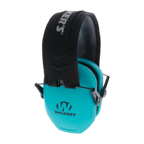 Walker's unisex-adult Walker's Earmuffs - color: Slim Passive - Teal, size: One Size