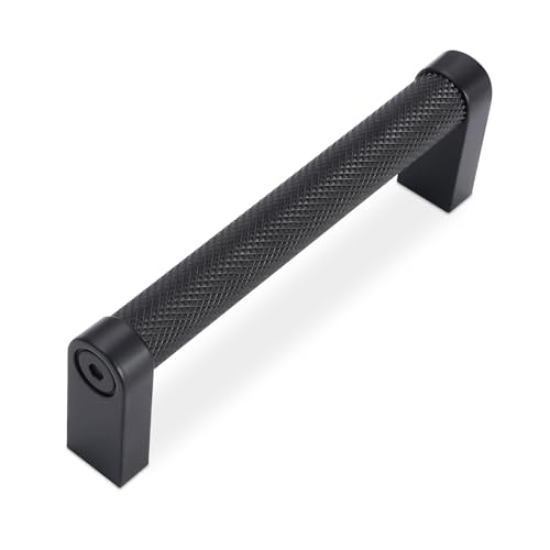 10 Pack 3-3/4 inch(96mm) Matte Black Kitchen Cabinet Handles Cabinet Pulls Black Drawer Pulls Kitchen Cabinet Hardware Handles Dresser Handles - color: Matte Black, size: 3-3/4" Hole Center（96mm）