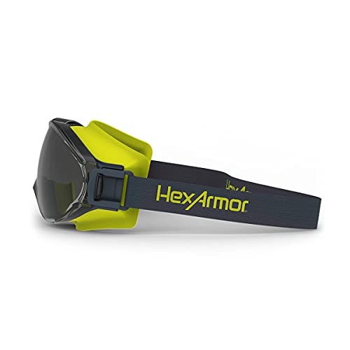 HexArmor LT300 - style: Grey 23% Lens Anti-fog, Cloth Strap