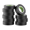 Electrical Tape 3/4 in x 66ft Black10-Pack Industrial Grade Vinyl Tape - color: Black