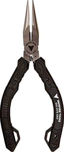 VAMPLIERS 5.5" Mini Precision Long Nose Pliers Made in Japan ESD Safe Grip - style: 5.5" Long Nose Pliers