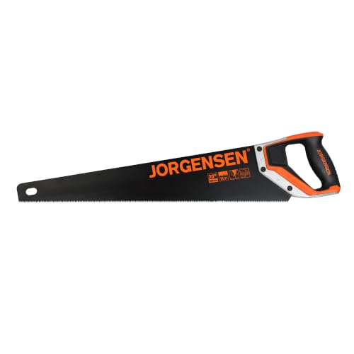 JORGENSEN 20-Inch Hand Saw, 11 TPI Coarse Blade for Wood Cutting