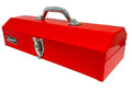 Homak Tool Box, 16" Portable Steel Small Tool Box with Metal Latch Closure & Plastic Handle, Multi-Purpose Heavy Duty Toolbox, Red - size: 16-Inch x 6-Inch x 4-Inch - Small