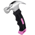 8 oz Small Claw Hammer - Mini Hammer for Women&Kids - Little Hammer for Household Projects, Woodworking & DIY Tasks - Pink - style: Pink