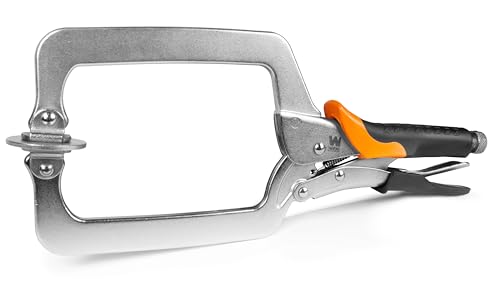 WEN 6-Inch Face Clamp for Woodworking and Pocket Hole Joinery (CL650F) - size: 6-Inch