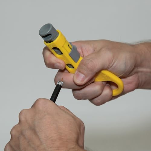 Klein Tools VDV110-095 Coax Cable Radial Stripper - style: Universal COAX Prep Tool