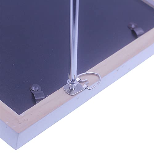 D-Ring Picture Hangers with Screws, 50 Pcs Single Hole Picture Hanging Hardware, Picture Hooks for Mirror, Clock, Decoration, Paintings, Artwork Picture Frame - size: 50 Pcs Single Hole