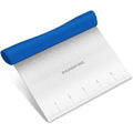 Multi-Purpose Stainless Steel Bench Scraper Dough Blender & Pastry Cutter - color: Dark Blue