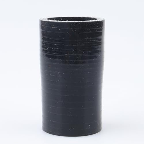 AC PERFORMANCE ID 1.35" to 1.25" Straight Silicone Hose Reducer Black - color: Black, size: ID 1.35" to 1.25" (35mm to 32mm)