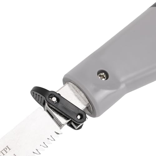 3-in-1 Multi Blades Hand Saw, Mini Reciprocating Saw Set Compact Drywall Hand Saw with Quick Release Blades Ergonomic Handle for Wood Metal Drywall Plastic