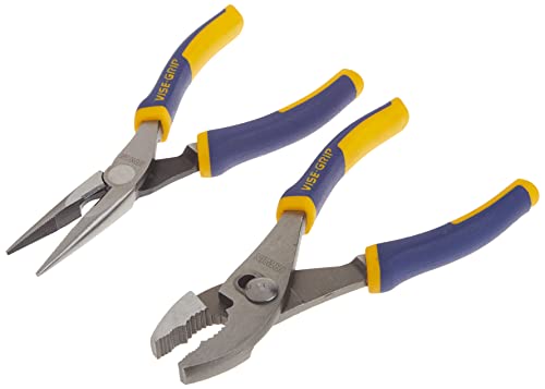 IRWIN VISE-GRIP Pliers Set, 2-Piece (2078702), Blue