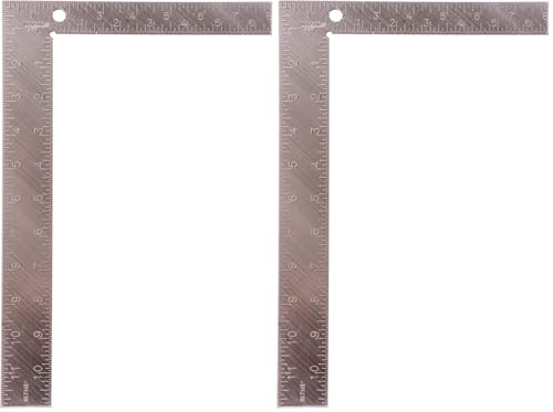 8" x 12" Steel Carpenter Square (Pack of 2) - size: No Size (Pack of 2)