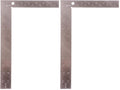 8" x 12" Steel Carpenter Square (Pack of 2) - size: No Size (Pack of 2)
