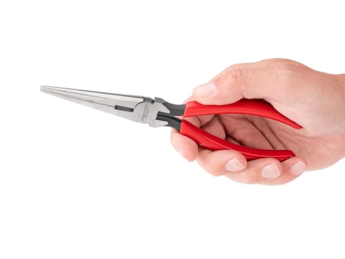 TEKTON 7 Inch Smooth Jaw Long Nose Pliers | PGF15007 - color: Smooth Jaw, size: 7 Inch Straight