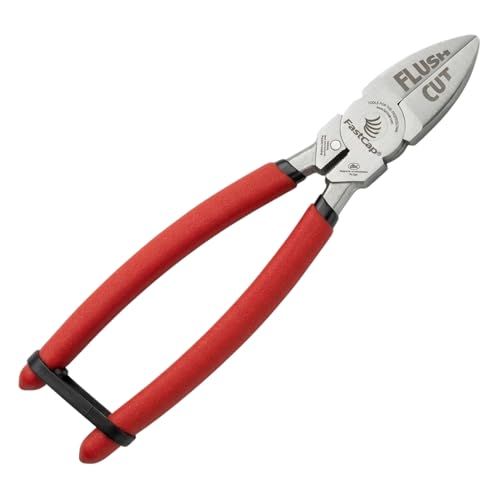 FastCap Pliers Macro Flush Cut Trimmers - Perfect for Carpentry and Woodworking - 80487
