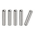 uxcell 5x25mm Dowel Pins, 5pcs 304 Stainless Steel Round Head Flat Chamfered End Dowel Pin Bunk Bed Pins Shelf Pegs Support Shelves Fasten Elements - size: 5x25mm