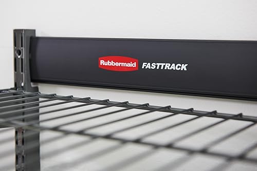 Rubbermaid Fasttrack Rail Storage 36"x12" 3-Shelf Kit, 350 lbs. Per Shelf, for Home/Garage/Shed/Workshop Organization - size: 36" Shelf