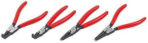 CRAFTSMAN Snap Ring Plier Set, 4-Pack, 7 inch, Straight and Curved Pliers, Stainless Steel (CMMT98339)