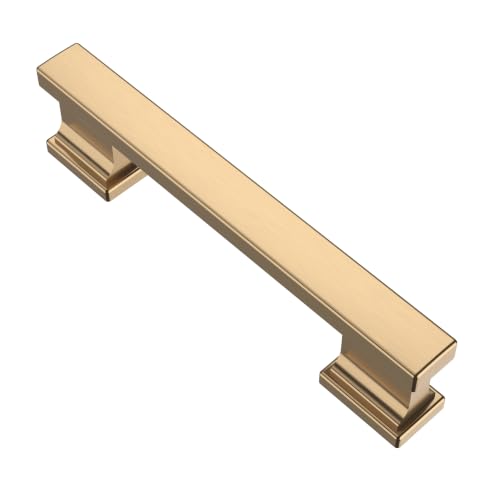 Alzassbg Champagne Bronze Cabinet Pulls and Handles 10 Pack, AL3061TGP - color: Champagne Bronze, size: 3-3/4" Hole Center