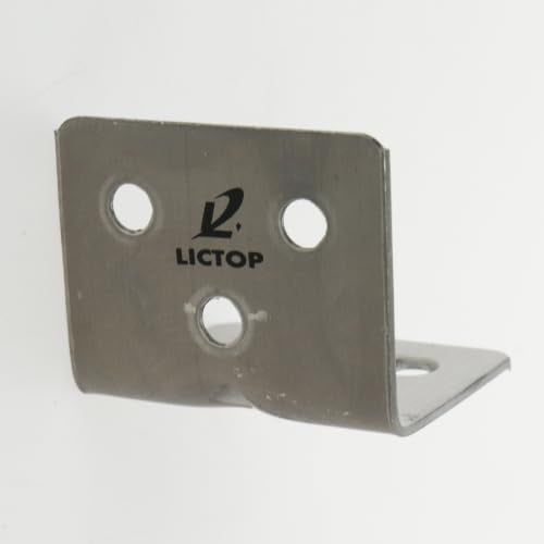 Shelf Support Corner Braces, 1.5 x 1.2 x 0.06 Inches - size: 1.5 x 1.2 x 0.06 Inch, style: Rectangular End