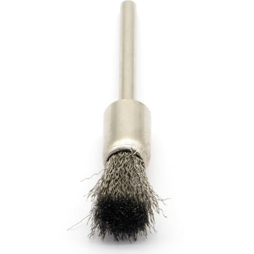 20PCS Wire Brushes - Metal Rust Removal, Polishing, Cleaning - 8mm Diameter, 3mm Shaft - Removes Burrs, Dust, and Oxide Layer - Handles Rough Surfaces - Designed for Industrial and DIY Enthusiasts - style: Wire Brush 3*8mm 20PCS