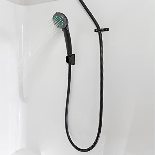Dura Faucet DF-SA156-MB RV Handheld Shower Wand Bracket (Matte Black) - color: Matte Black