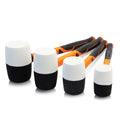 4 Piece Rubber Mallet Set 8/16/24/32 oz Soft Face Hammer - size: 4 Set