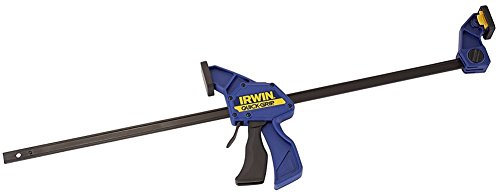 5 Pack Irwin 1964720 24" Quick-Grip Medium-Duty One-Handed Bar Clamp