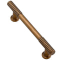 10 Pack Antique Brass Cabinet Pulls 3.75 Inch(96mm) Kitchen Cabinet Handles Solid Zinc Alloy Cabinet Hardware Drawer Pulls - color: Antique Brass, size: 3.75" Hole Center